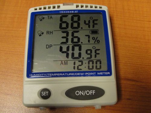 Traceable Humidity/Temperature/Dew Point Data Logger 6404