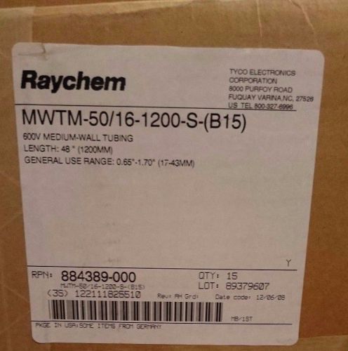 Raychem 600v 48&#034; Medium-wall tubing  MWTM 50/16 EM33541 - 21 :51