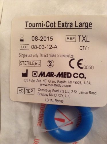 MAR-MED TOURNI-COT EXTRA LARGE REF TXL QUANTITY 8 NEW IN STERILE PACKAGE