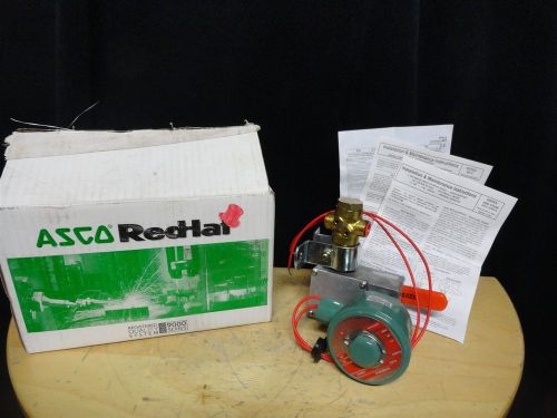 Asco * solenoid valve * p/n: ef8308b040 * 125 psi * pipe size 1/4&#034; *  new in box for sale