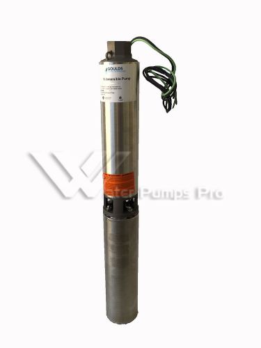 18GS10422C Goulds 18gpm 1 HP 4&#034; Submersible Water Well Pump &amp; Motor 2 Wire 230V