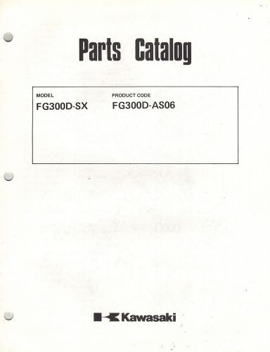 KAWASAKI  FG300D-SX  AIR COOLED  ENGINES  PARTS  MANUAL