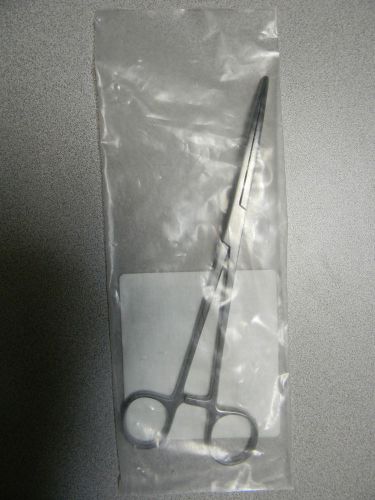 V. Mueller Rochester-Pean Hysterectomy Forceps Curved Serrated GL3210 NEW 8-7/8&#034;