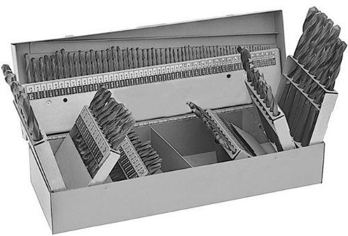 Drill America D/A115J-CO-SET 115 Piece Cobalt Steel Jobber Length Drill Bit Set