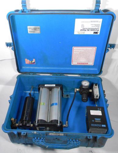 3M 256-02-00 Portable Compressed Air Filter and Regulator Panel 50 SCFM, 4 Ports