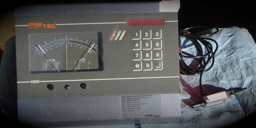 (5.6) pretec 4000 analog/digital measuring comparator for sale