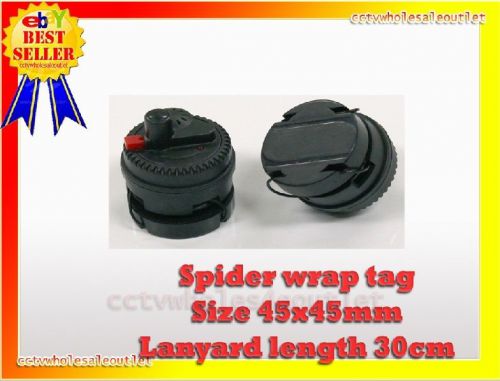 Security spider wrap arlarm sensor tag 1 pc checkpoint® compatible 8.2mhz black for sale