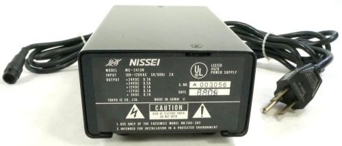 Nissei Power Supply AC Adapter for Fax-303 Fax Machine MC-2413N
