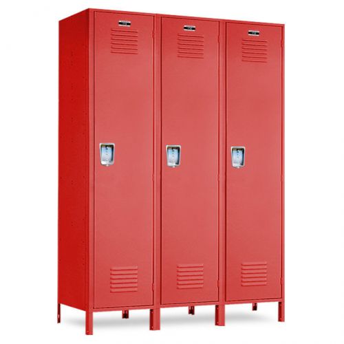 School lockers w/3 wide set 36&#034;w x 18&#034;d x 72&#034;h free shipping!!! for sale