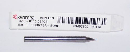 #85 (.0110&#034;) carbide micro counter bore - flat bottom for sale