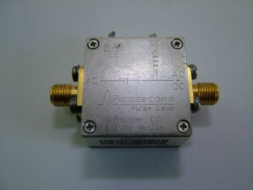 BIAS TEE 65KHz - 20GHz 50V 500 mA Picoseconds 5545-107 12 PS Rise time