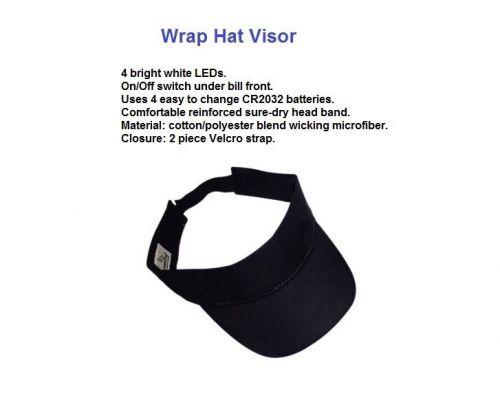 Wrap hat visor led lights sign digital prints graphics for sale