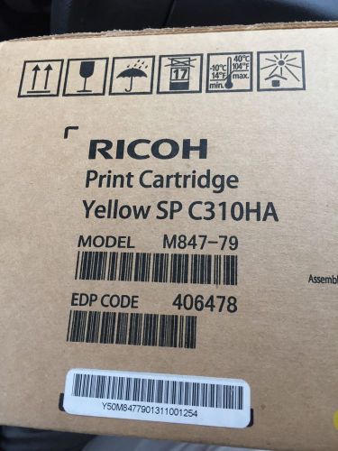 Ricoh SP-C310A Yellow Print Cartridge OEM