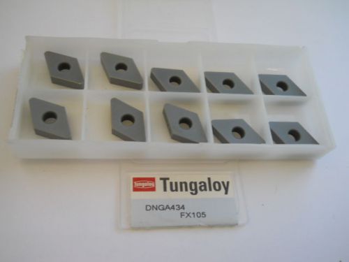 Tungaloy Ceramic Inserts DNGA434 DNGA150416 FX105
