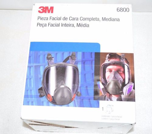 New 3M Medium Full Face Respirator 6800
