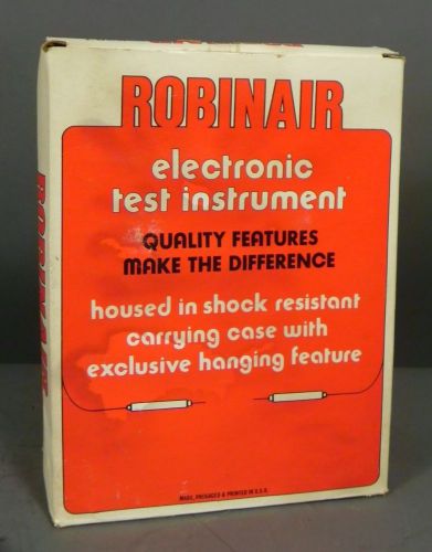 Robinair Thermistor Vacuum Gauge 14830 w/ Thermistor 44416 Unused