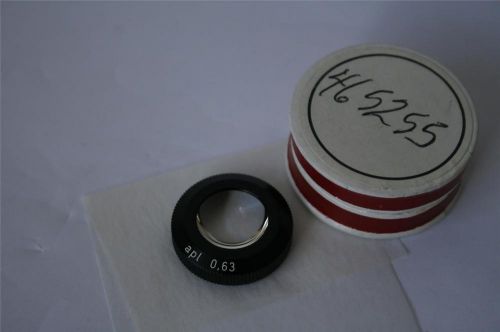 Carl Zeiss Condenser Top Lens Aplanatic 0,63 ****