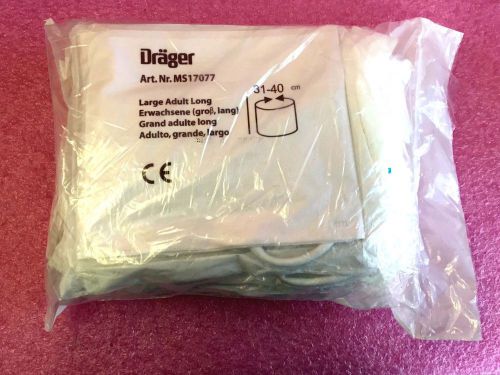 Drager/Siemens MS17077  Blood Pressure Cuffs 31-40 cm Large Adult Long bag of 10