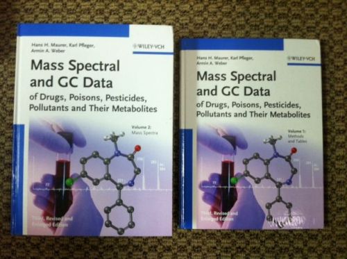 Wiley VCH - Mass Spectral &amp; GC Data of Drugs, Poisons, Pesticides, Pollutants