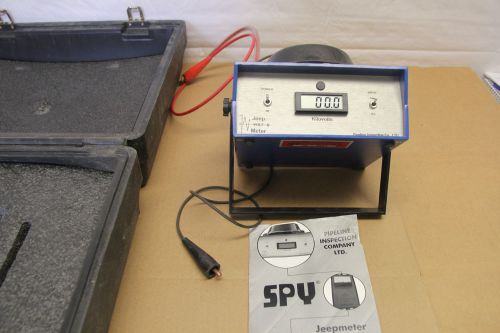 SPY Pipeline Inspection Company Jeep Meter Jeepmeter in excellent condition!