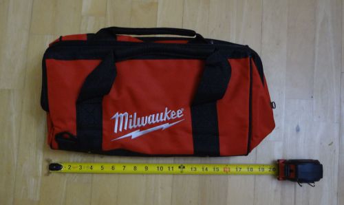 2 x  milwaukee contractor bag for sale