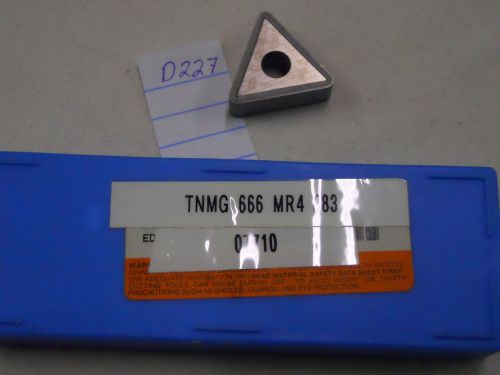 3 new seco tnmg 666 mr4 carbide inserts. grade: 883 {d227} for sale