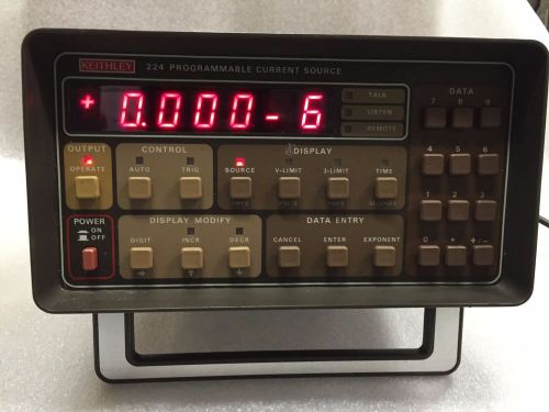 KEITHLEY 224 PROGRAMMABLE CURRENT SOURCE 224  with No-Nonsense 6 Month Warranty