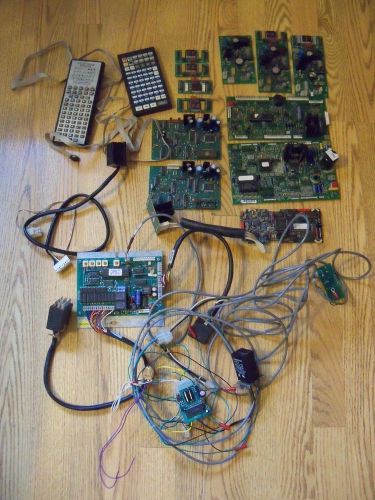 Large Lot of  Vending Machine Control Boards Electronics Cables Savamco etc