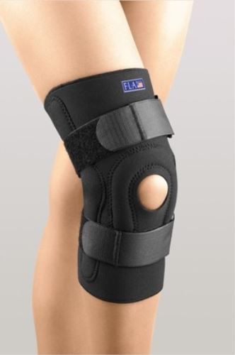 Contoured Knee Support With Patella Silicone