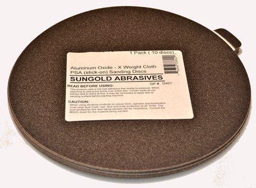 Sungold Abrasives 339047 50 Grit 9-Inch X-Weight Cloth Premium Industrial