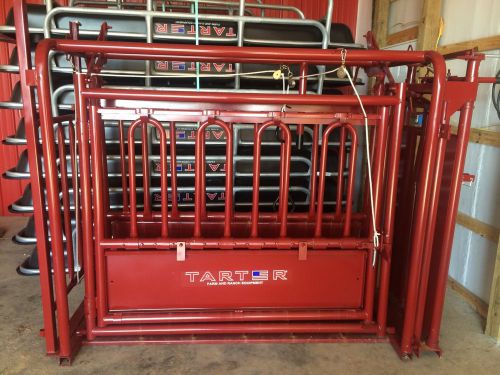 Tarter Cattleman Standard Squeeze Chute. Brand New!!! Never Used. On Sale Now!!!