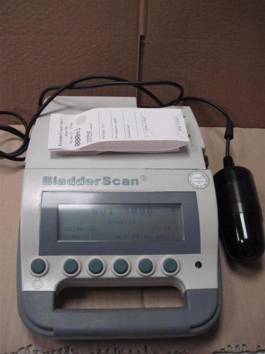 Verathon bard bladder scanner bvi 3000 with probe for sale