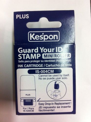 Kespon Plus Guard Your ID Mini Roller Stamp Refill Ink Cartridge IS-004CM 520CM