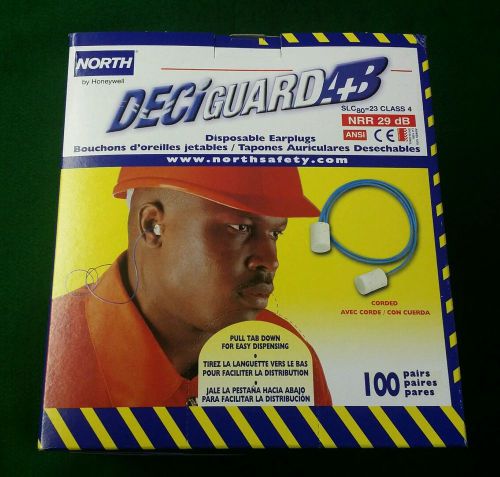 CORDED EAR PLUGS,NORTH BRAND,1000 PAIR(10 boxes)