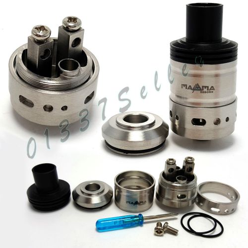 Stainless Magma Style Reborn RBA RDA Rebuildable dripping Atomizer velocity goon