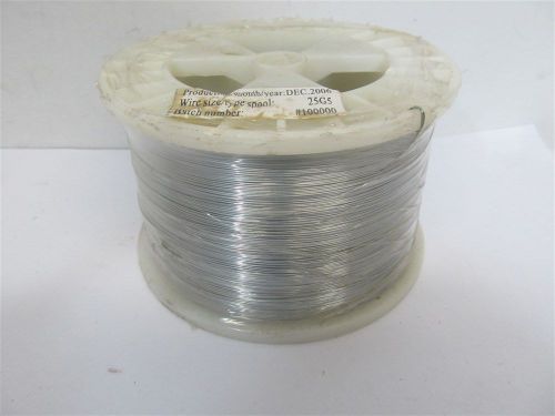 Book Binding Wire 25G5, 25 AWG, Galvanized - 5 lb. Spool