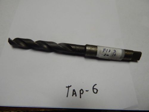 PTD 9/16&#034; x # 2 Taper Shank Twist Drill Bit