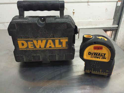 Dewalt Laser Level Plumb Bob With Case DW082
