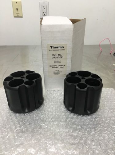THERMO SCIENTIFIC - CENTRAC ADAPTER 3X50 ML FOR 323 SEALED BUCKETS,057030F *NEW*
