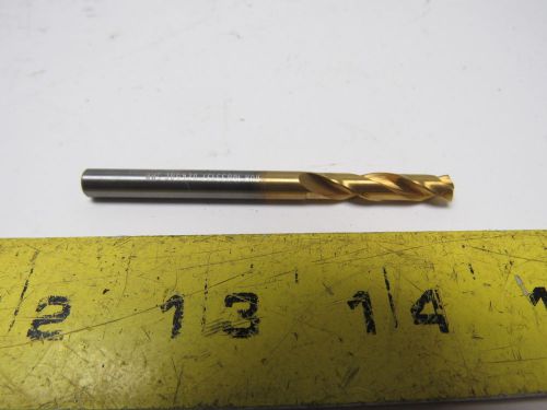 Guhring d2468c solid carbide tin coated  5mm 118° spiral right jobber drill bit for sale