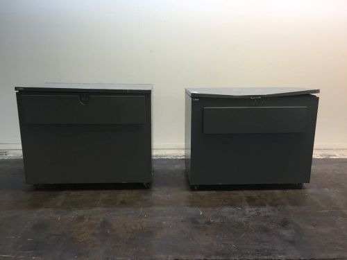 Ulirch Plan Filing Cabinets (2) on casters