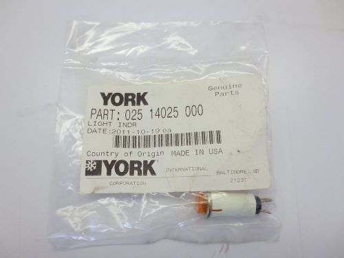 York 025-14025-000 Amber Indicator Light