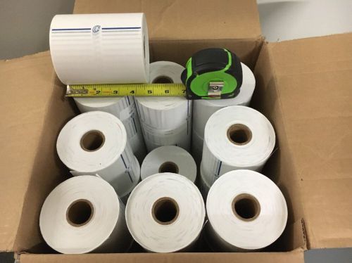 Eighteen Rolls Of Colosimo 4 1/2&#034; x 240&#039; Waxed Paper Meat Processing Equipment