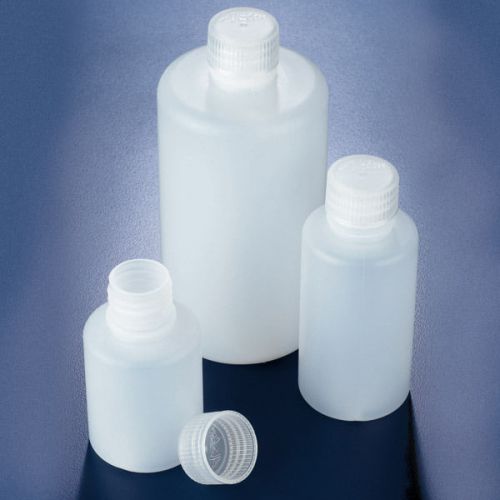 Bottle, Narrow Mouth, Round, HDPE, 1000mL, Case of 5