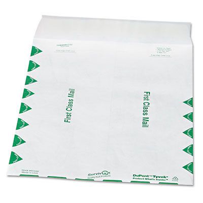 Tyvek usps first class mailer, side seam, 9 1/2 x 12 1/2, white, 100/box for sale