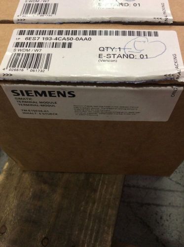 Siemens Simatic Terminal Module 6ES7 193-4CA50-0AA0