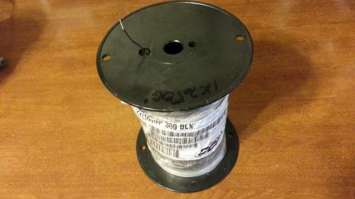 22awg pfa teflon black 250c ul1726 nickel plated 300v hook-up wire 2,500ft -new- for sale