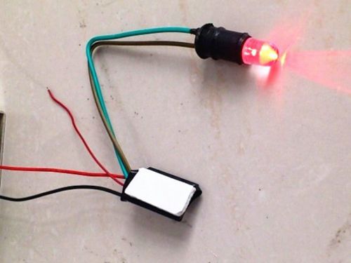 NEW DIY RED LED Cell Mobile Phone call in Indicator Motorcycle