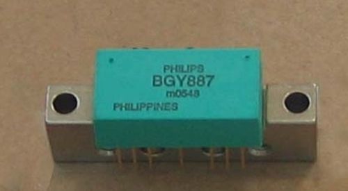 BGY887 Philips 860 MHz, 21.5 dB gain push-pull amplifier (1 PER)