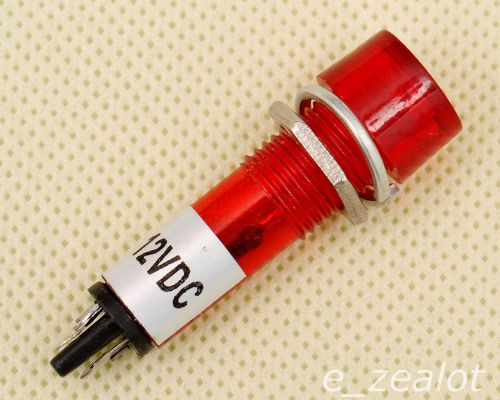 Red led 10mm mini pilot light 12v dc signal light xd10-3 for sale